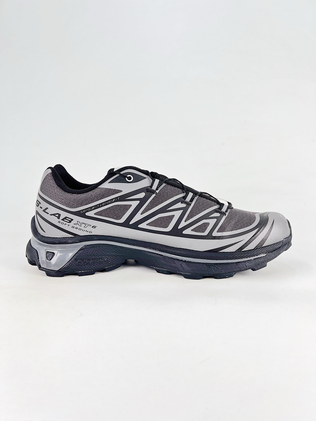 Salomon XT-6 S-LAB Sneaker Grey Black Trail Shoes Unisex