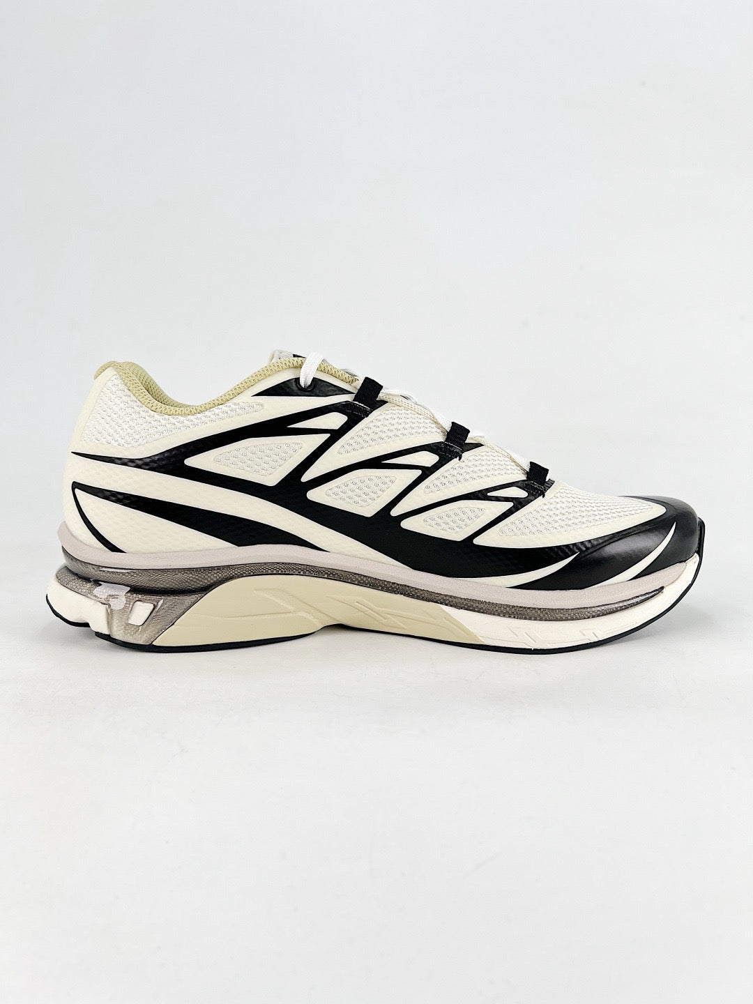 Salomon XT-6 S-LAB Sneaker Cream White Black Trail Shoes Unisex