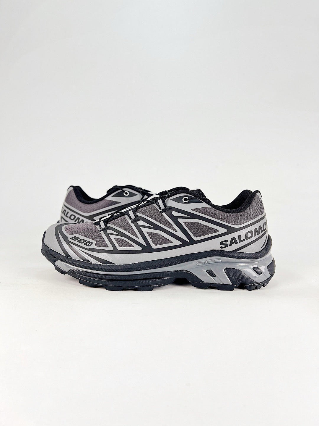 Salomon XT-6 S-LAB Sneaker Silver Grey Black Trail Shoes Unisex