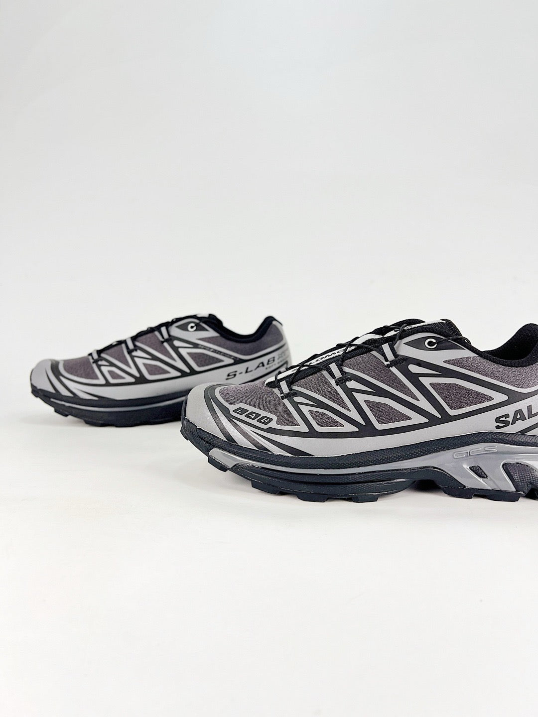 Salomon XT-6 S-LAB Sneaker Silver Grey Black Trail Shoes Unisex