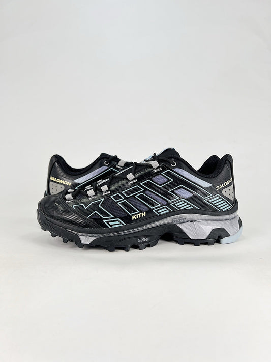 KITH x Salomon XT-6 Collab Sneaker Black Light Blue Trail Shoes Unisex