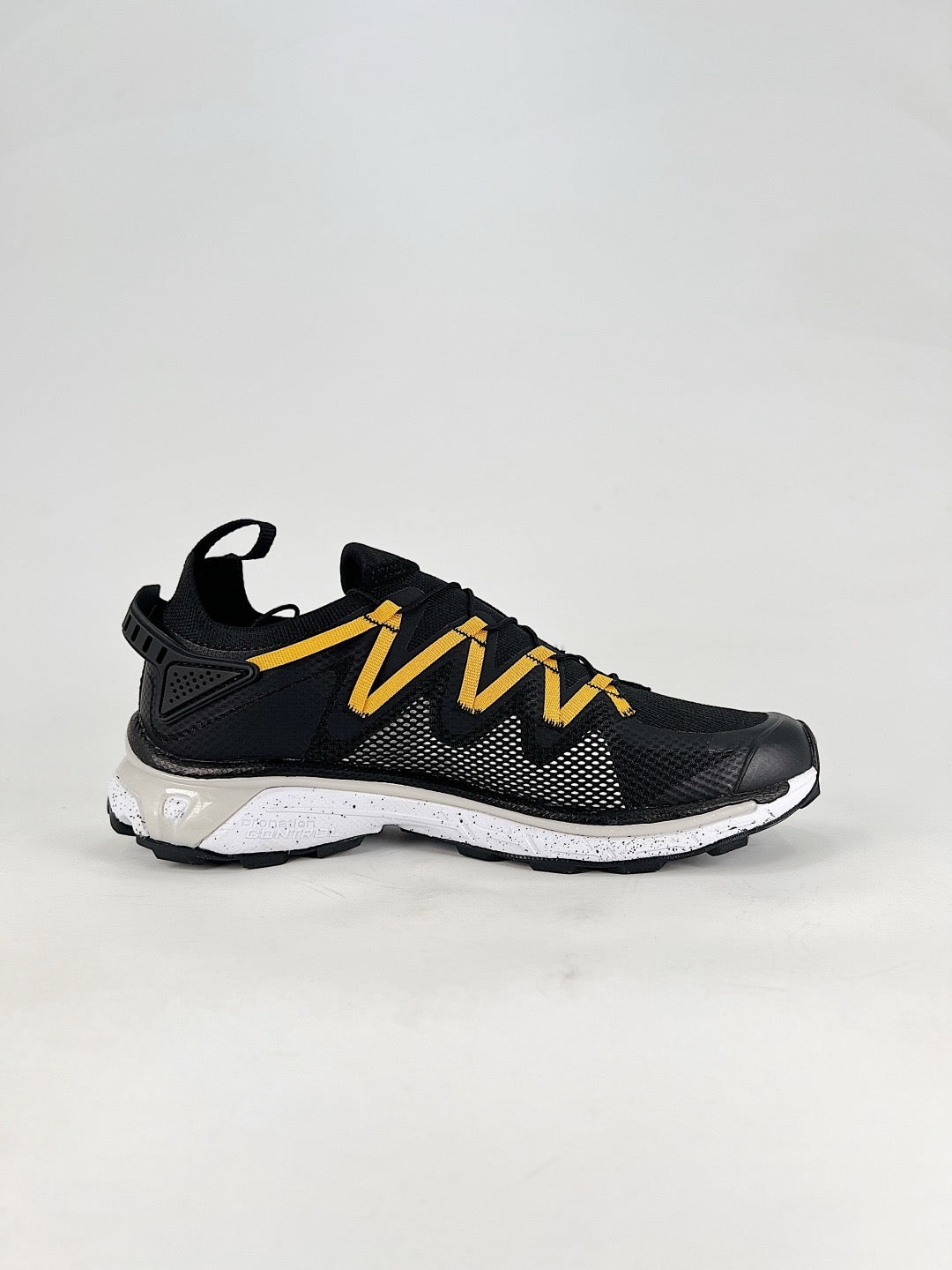 Salomon XT-Rush Sneaker Black Yellow Trail Shoes Unisex