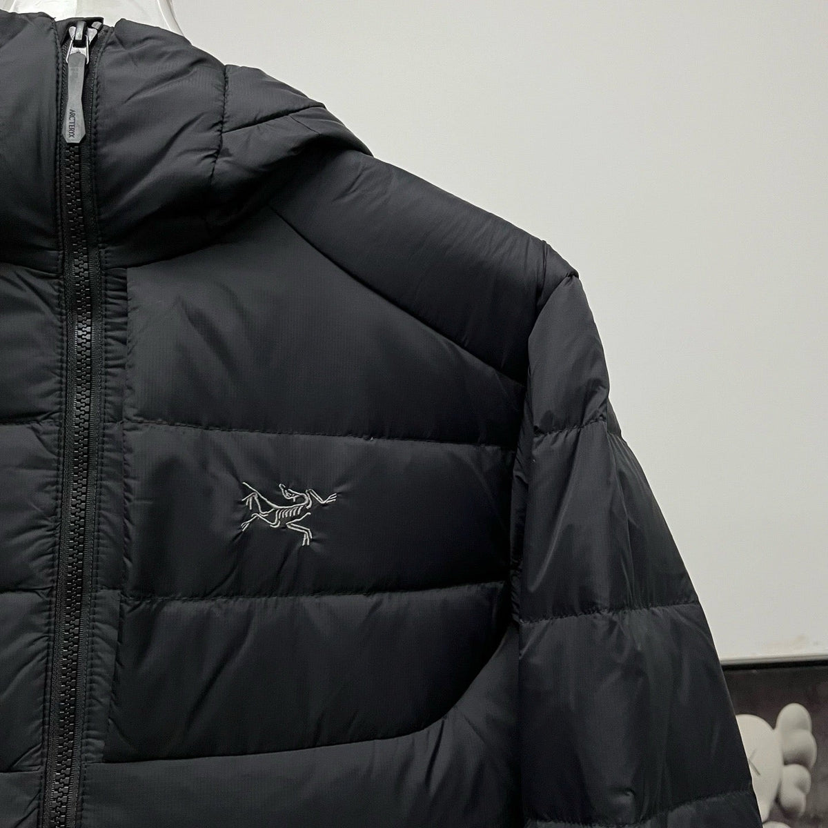 Arc'teryx Hooded Down Jacket | Winter Puffer Jacket Black