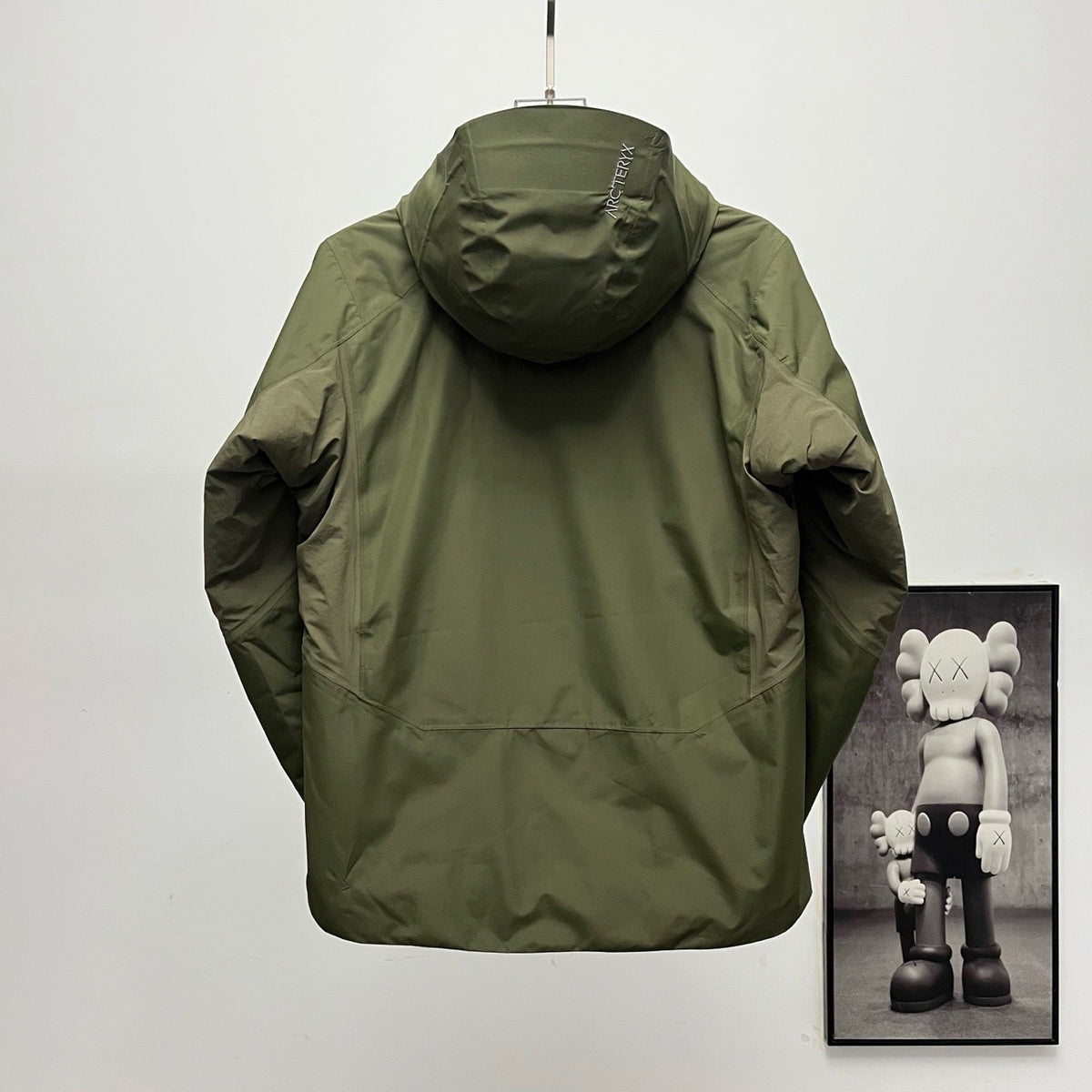 Arc'teryx Hooded Down Jacket | Winter Insulated Jacket Olive Green