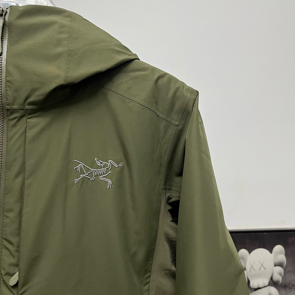 Arc'teryx Hooded Down Jacket | Winter Insulated Jacket Olive Green