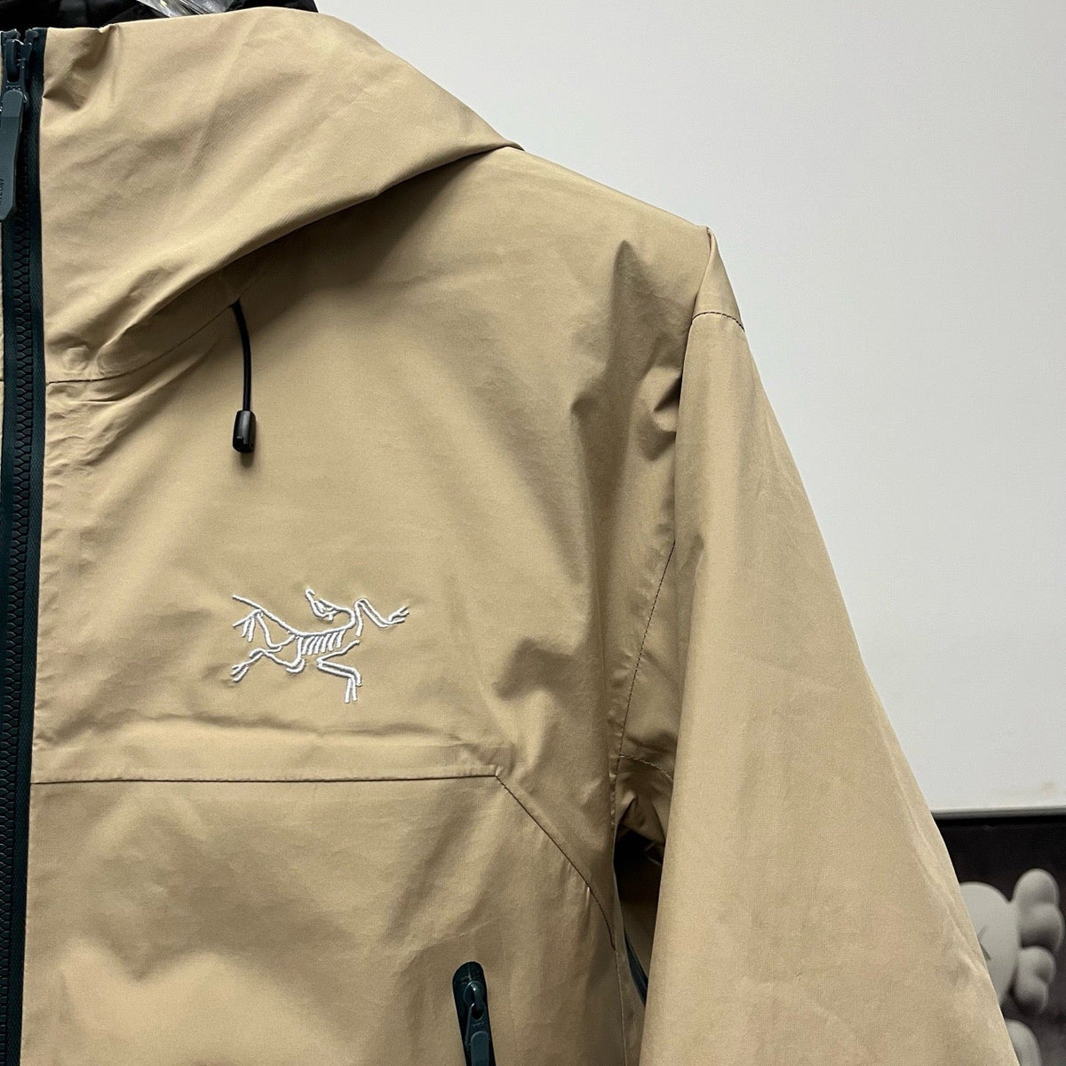 Arc'teryx 3-in-1 Hooded Down Jacket | Winter Layering System Light Khaki