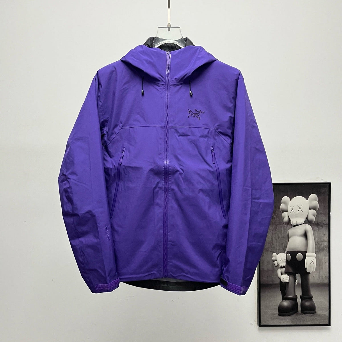 Arc'teryx 3-in-1 Hooded Down Jacket | Winter Layering System Purple