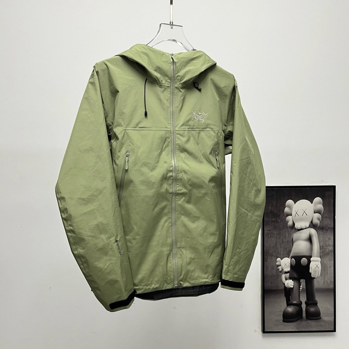 Arc'teryx 3-in-1 Hooded Down Jacket | Winter Layering System green