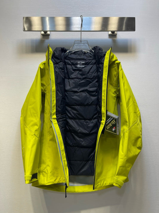 Arc'teryx 3-in-1 Hooded Down Jacket | Lime Green