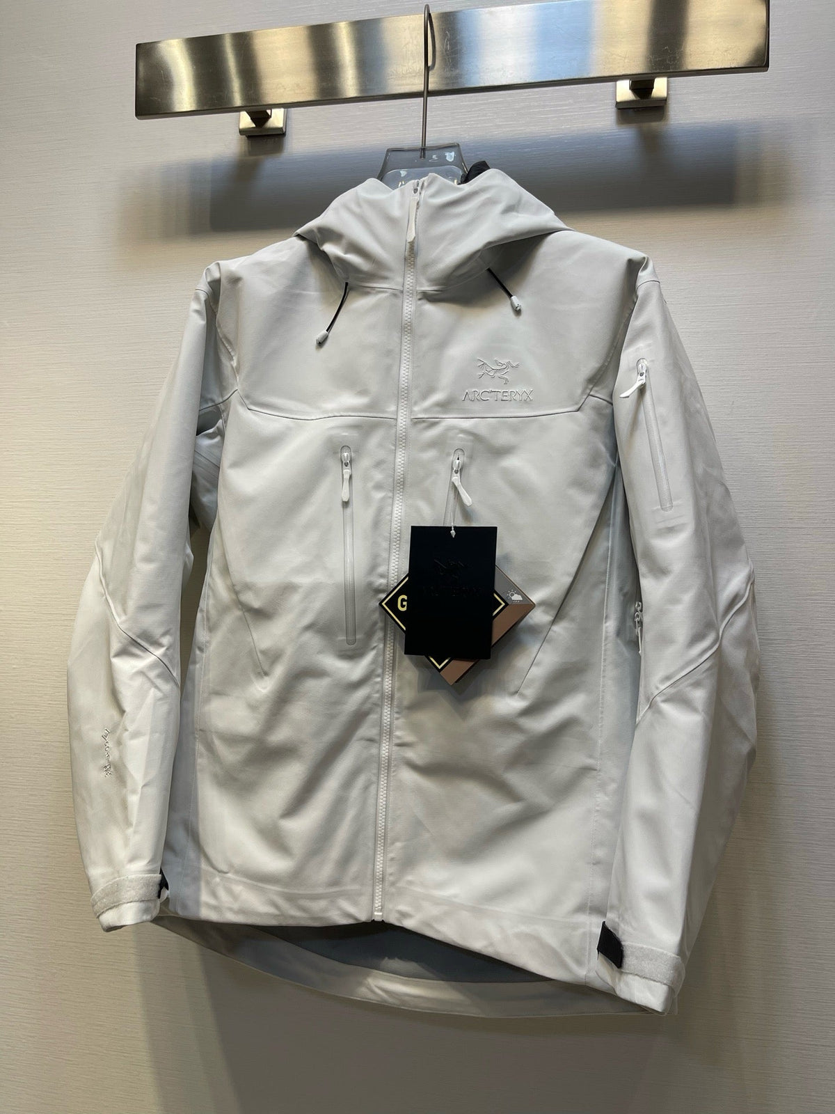 Arc'teryx 3-in-1 Hooded Down Jacket | Silver Grey