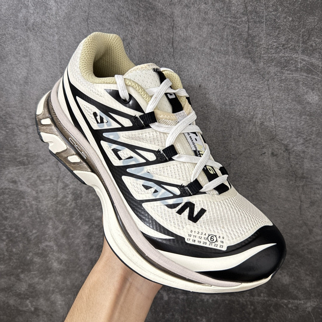 Salomon XT-6 Outdoor Sneakers Trail Running Shoes Unisex White/Black/Vintage Khaki