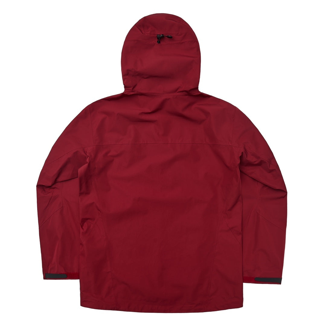 Arc teryx LT BETA Waterproof Hard Shell Hooded Jacket for Skiing Hiking Outdoor Unisex Bordeaux