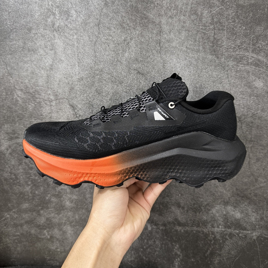 Salomon ULTRA GLIDE 4 Unisex Trail Running Shoes Black/Gradient Orange