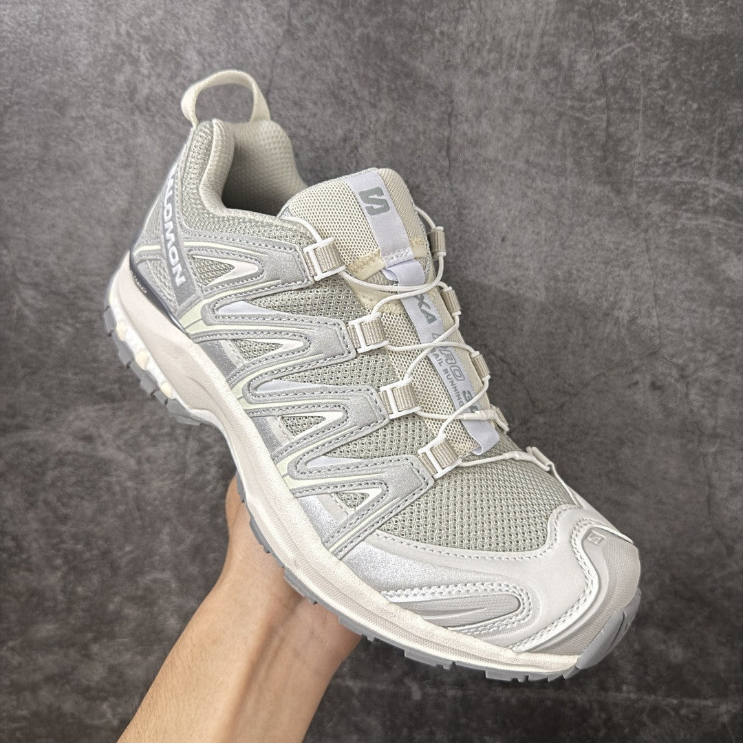 Salomon XA PRO 3D Outdoor Sneakers Unisex Silver Cloud/Vanilla