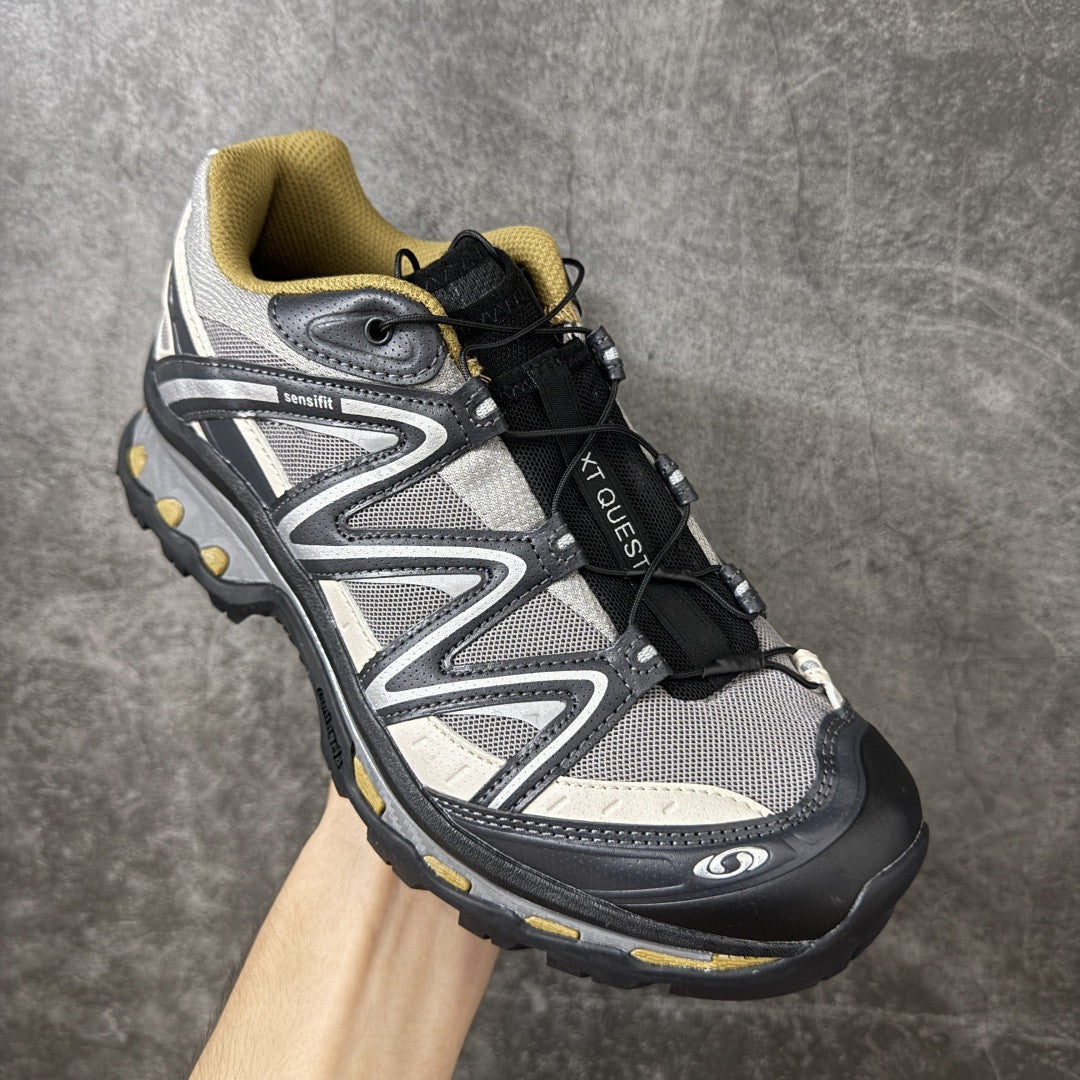 Salomon XA PRO 3D Outdoor Sneakers Unisex Black/Silver/Mustard