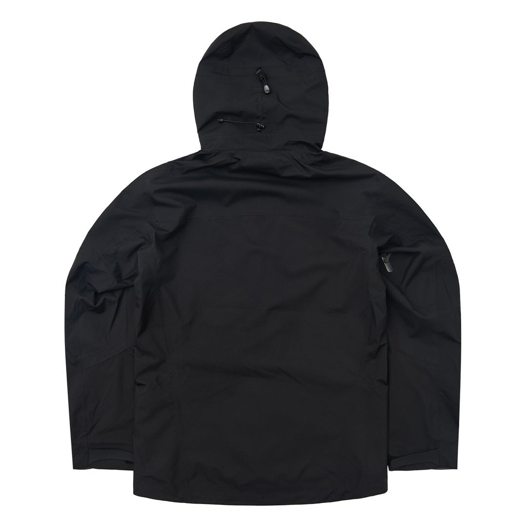 ARC TERYX AR Waterproof & Windproof Outdoor Jacket Shell Jacket Unisex black Two-Tone