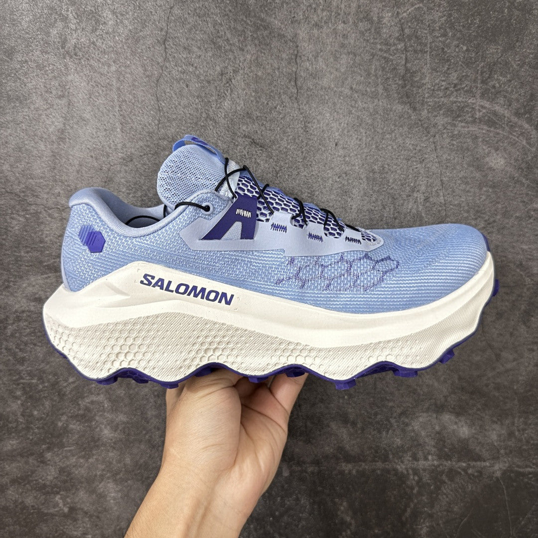 Salomon ULTRA GLIDE 4 Unisex Trail Running Shoes Sky Blue/White/Navy