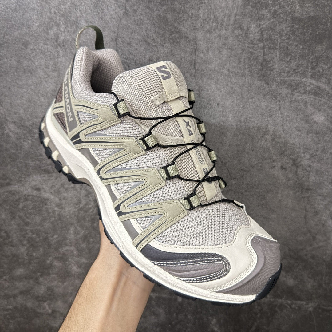 Salomon XA PRO 3D Outdoor Sneakers Unisex Lunar Rock/White