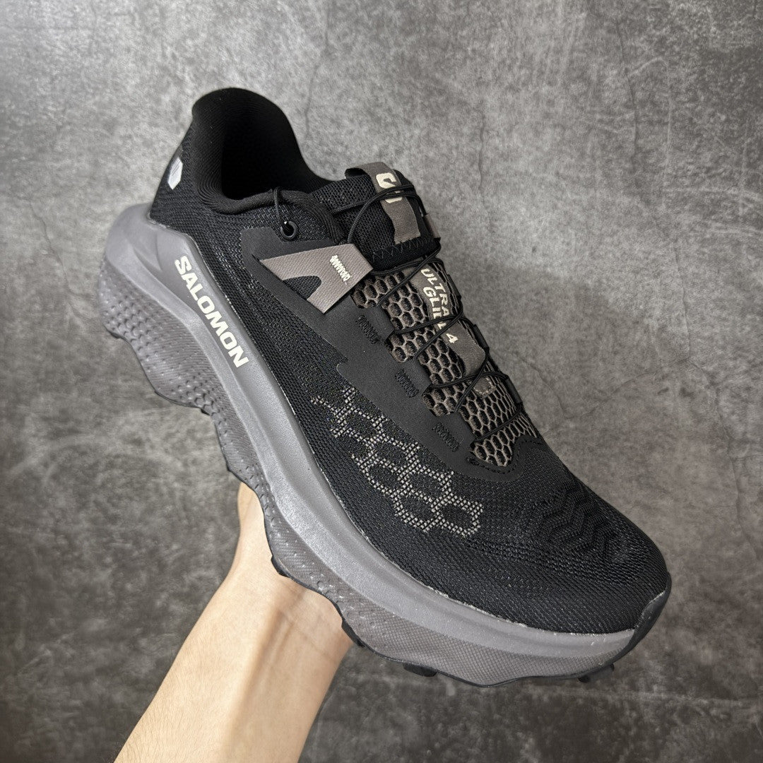 Salomon ULTRA GLIDE 4 Unisex Trail Running Shoes black/Dark Gull Grey