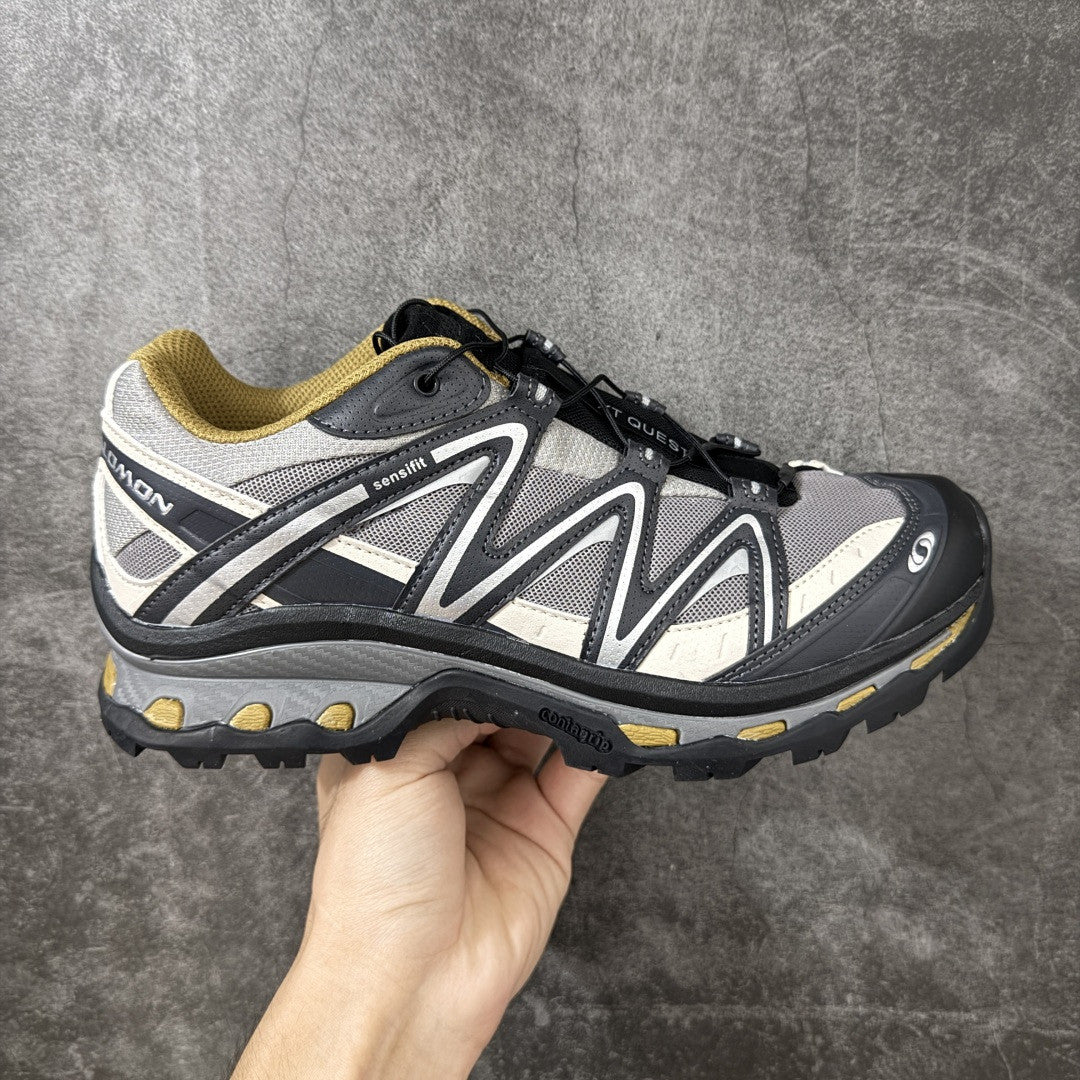 Salomon XA PRO 3D Outdoor Sneakers Unisex Black/Silver/Mustard