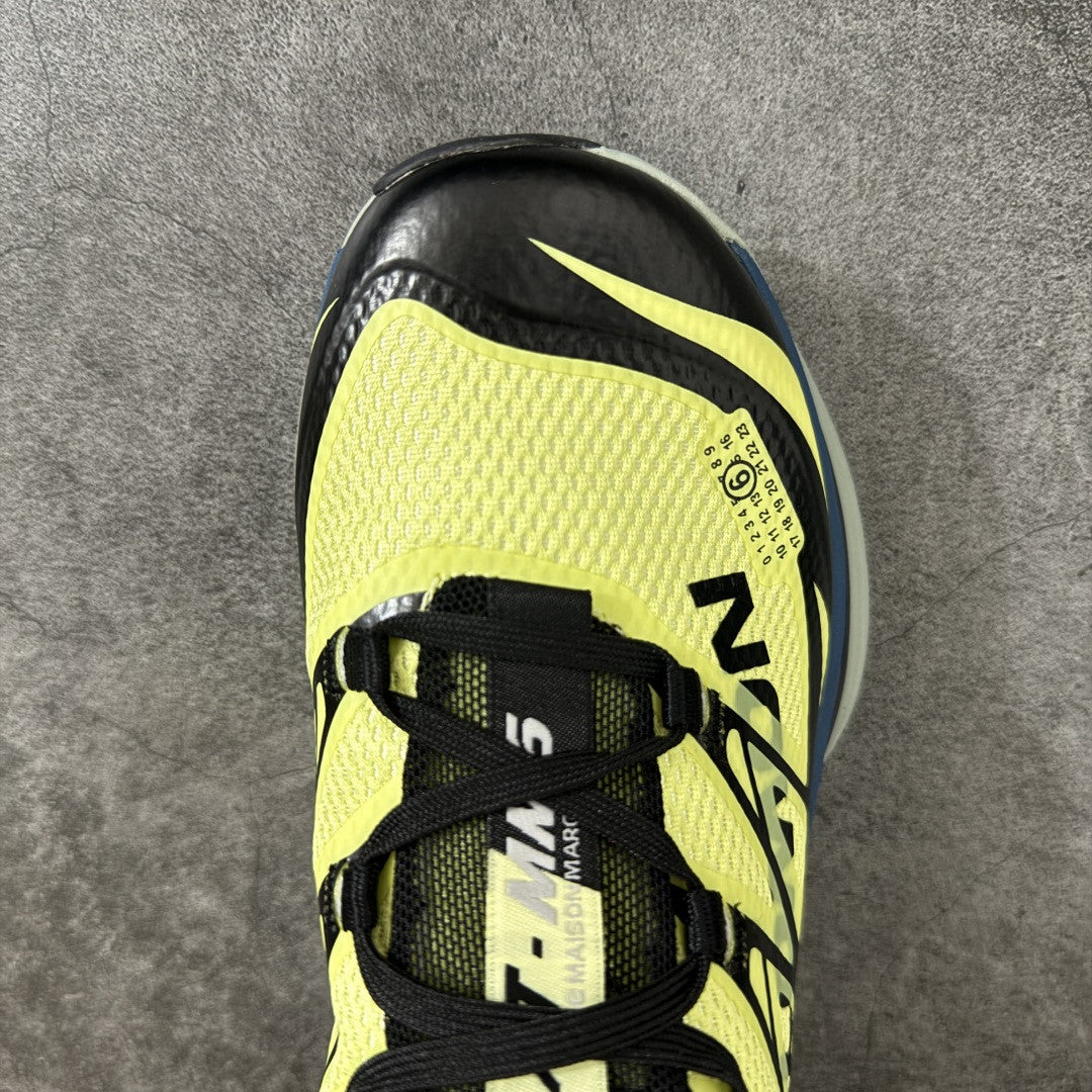 Salomon XT-6 Outdoor Sneakers Trail Running Shoes Unisex Lemon Yellow/Black/Blue
