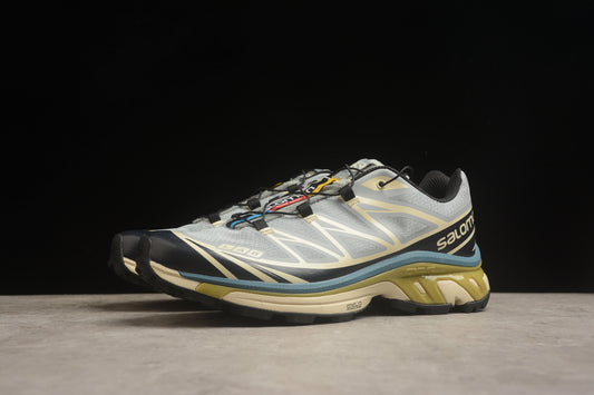 Salomon XT-6 Recut Outdoor Sneakers Unisex Sand/Field Grey
