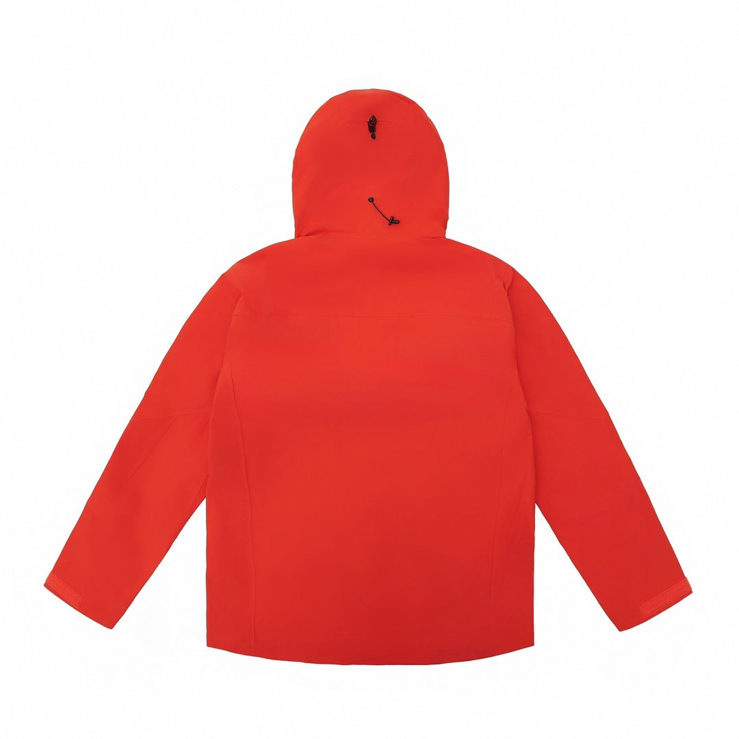 Arc'teryx Alpha SV Gen 6 Waterproof Hard Shell Hooded Jacket for Skiing Hiking Outdoor Unisex Dynasty