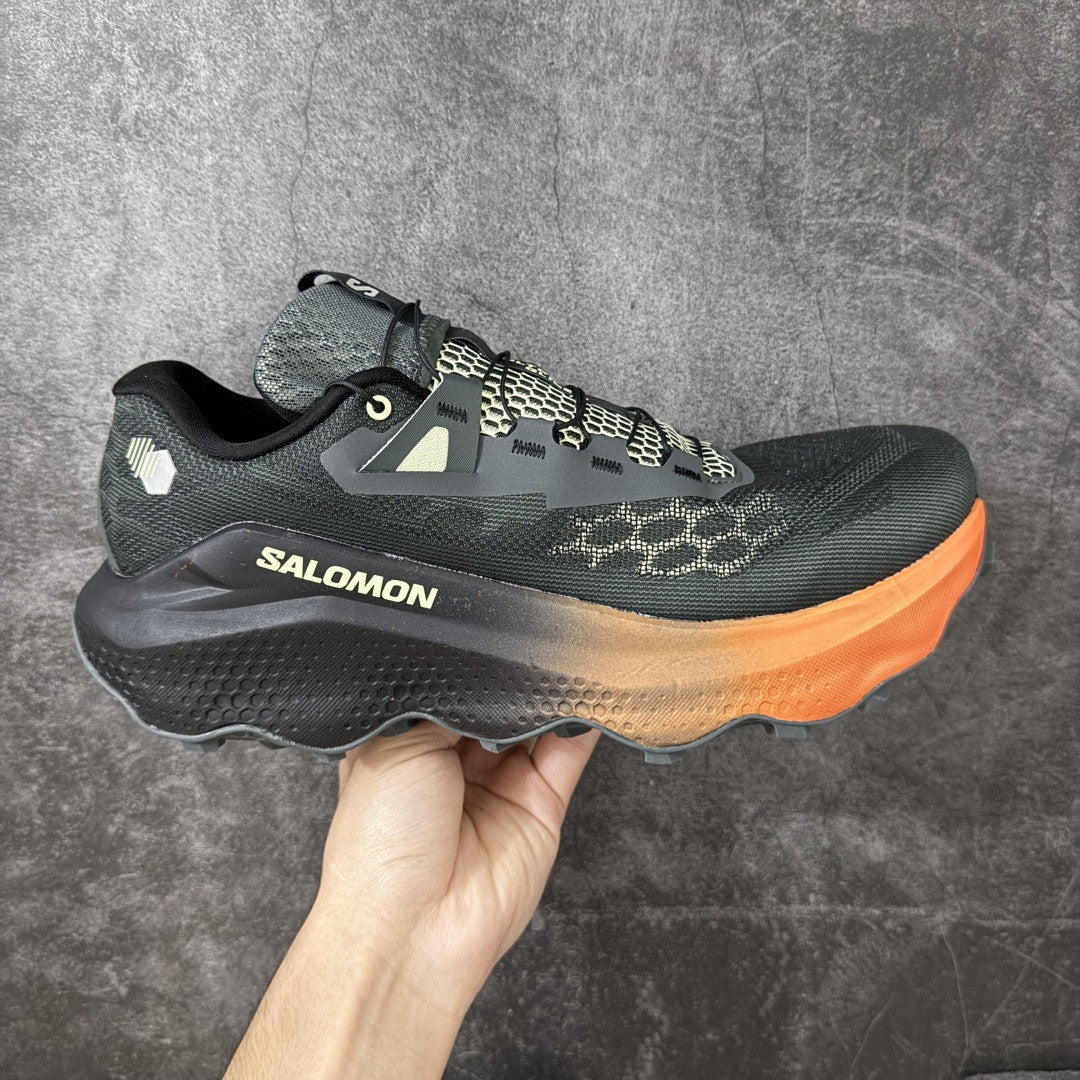 Salomon ULTRA GLIDE 4 Unisex Trail Running Shoes Black/Gradient Amber